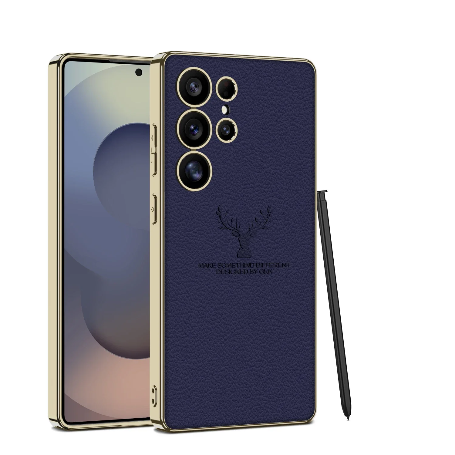 regal-stag-deer-electroplated-leather-case-samsung