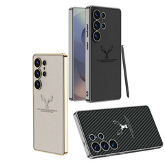 regal-stag-deer-electroplated-leather-case-samsung
