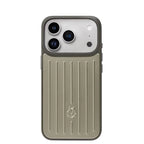 Aluminium Phone Case for iPhone 17/18 Pro & Pro Max - iPhone 17 Pro / 18 Pro - Gold/Green