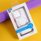 Protective Apple iPhone Back Cover - ROCK Air InShare MagSafe Phone Case Transparent for iPhone - Style 5