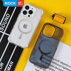 ROCK Air InShare MagSafe Phone Case Transparent for iPhone
