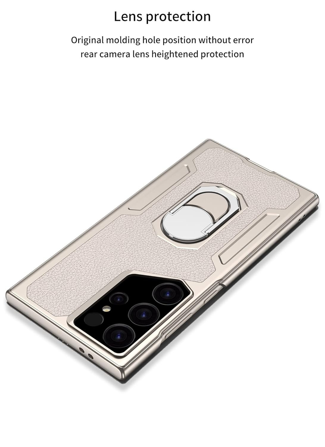 Samsung Galaxy S24 Ultra Flip Leather Phone Case with Kickstand Rugged Heavy Duty Shockproof