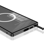 Matte Magsafe Case With Titanium Frame - Samsung Mobile Case by CoverMeUp - Style 11