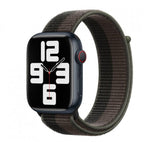 Tornado Grey  Sports Loop for iWatch 38/40/ & 41mm (Watch Not Included) Mobile Case by CoverMeUp - Style 2