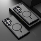 Samsung Galaxy S24 Ultra Hybrid Matte Case with Magsafe Mobile Case by CoverMeUp - Style 5