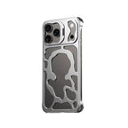 Protective Apple iPhone Back Cover - Luxury Auspicious Cloud Series Design Metal Case For iPhone - Style 20