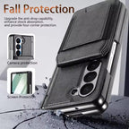 Magnetic PU Leather Flip Kickstand Credit Wallet Card Holder Slots Covers for Samsung Galaxy Z Fold 8 Ultra