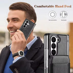Magnetic PU Leather Flip Kickstand Credit Wallet Card Holder Slots Covers for Samsung Galaxy Z Fold 8 Ultra