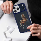 Protective Apple iPhone Back Cover - Santa Barbara Polo Raquet Club BORRIS Series for iPhone 17 Pro (Blue)