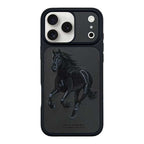 Protective Apple iPhone Back Cover - Santa Barbara Polo Raquet Club BORRIS Series for iPhone 17 Pro (Black)