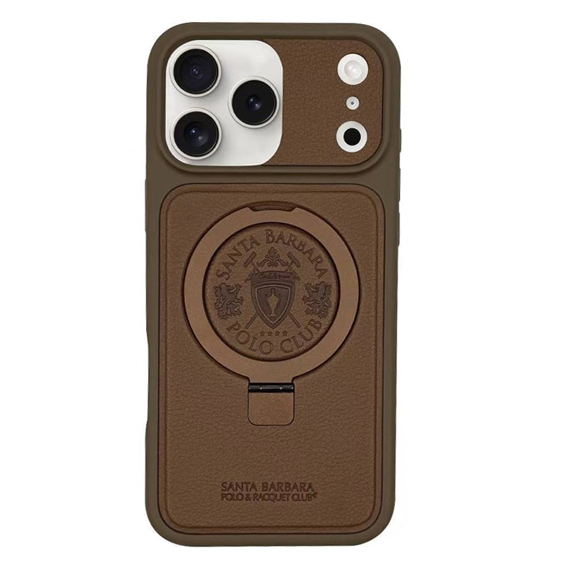 Santa Barbara Polo Raquet Club PRIMO Series for iPhone 17 Pro Max (Brown)