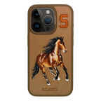 Protective Apple iPhone Back Cover - Santa Barbara Genuine Leather Case Boris Series for iPhone 14 Pro Max