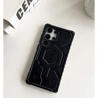 Samsung Galaxy S24 Ultra Pathfinder Series Ragged Armor Protective MagSafe Case - Black Mobile Case by CoverMeUp - Style 8
