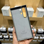 Samsung Galaxy S24 Ultra Leather Kzdoo Geniune Leather Case - Titanium Mobile Case by CoverMeUp - Style 4
