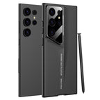 Samsung Galaxy S24 Ultra Luxury Blade Design PC Shockproof Case - Black Mobile Case by CoverMeUp