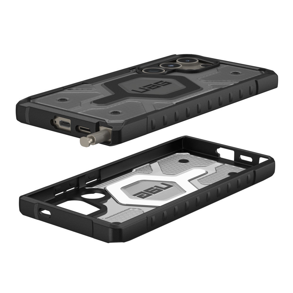 Samsung S25 Ultra Pathfinder Shockproof Matte MagSafe Case - Ice Clear Mobile Case by CoverMeUp - Style 4