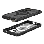 Samsung S24 Ultra Pathfinder Shockproof Matte MagSafe Case - Ice Clear Mobile Case by CoverMeUp - Style 4