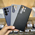 Samsung Galaxy S24 Ultra Leather Kzdoo Geniune Leather Case - Blue Mobile Case by CoverMeUp - Style 6