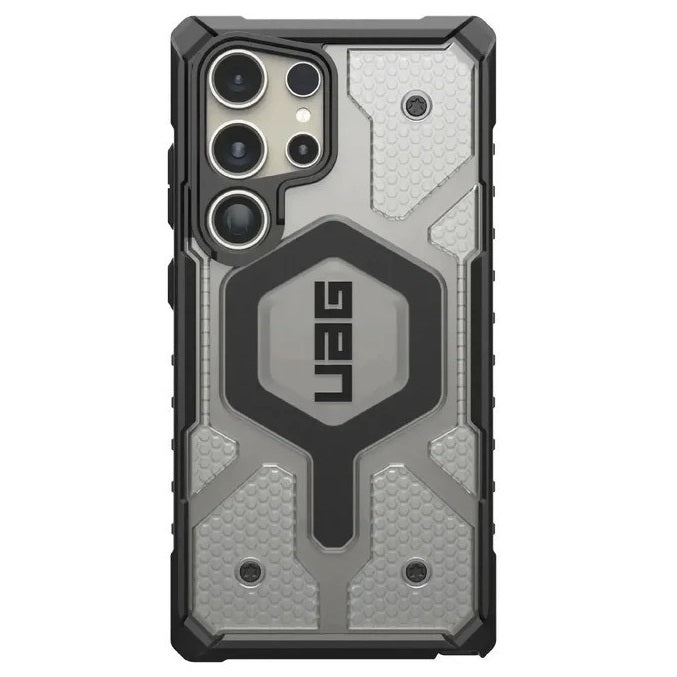 Samsung Galaxy S25 Ultra Pathfinder Series Shockproof Matte MagSafe Case - Ice Clear Mobile Case by CoverMeUp
