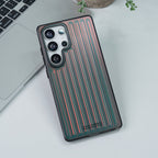 shimmer-wave-corrugated-laser-pattern-case-samsung Mobile Case by CoverMeUp