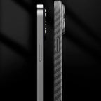 Protective Apple iPhone Back Cover - X Level Slim Carbon Fibre Case for iPhone 16 Pro - Style 2