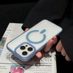 Protective Apple iPhone Back Cover - Frosted Magsafe Case for iPhone 16