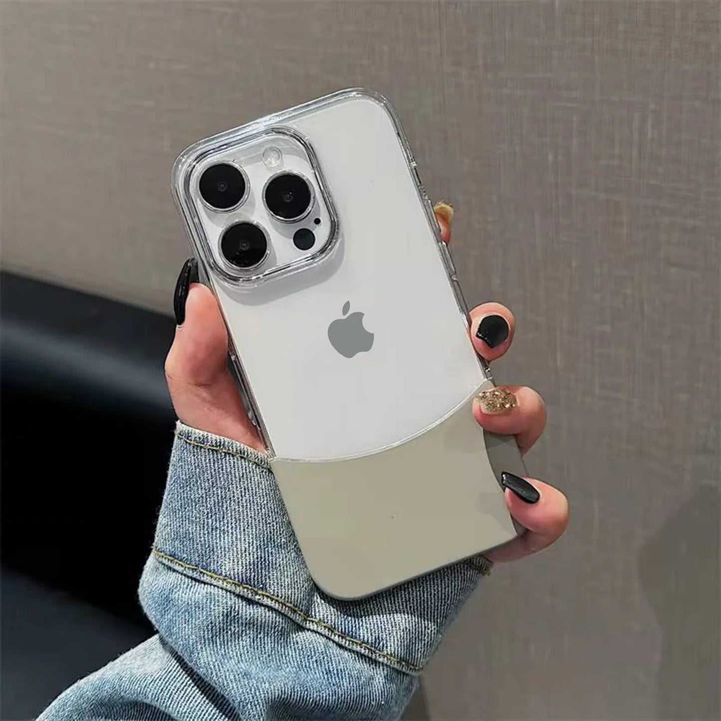 Dual Tone Snap in Back Case for iPhone & Samsung