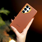 sophisticated-vegan-leather-textured-case-samsung Mobile Case by CoverMeUp - Style 8
