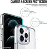 Clear Cover Compatible for Apple iPhone Crystal-Clear Thin Silicone Case, Yellowing-Resistant Slim Transparent TPU Phone Case