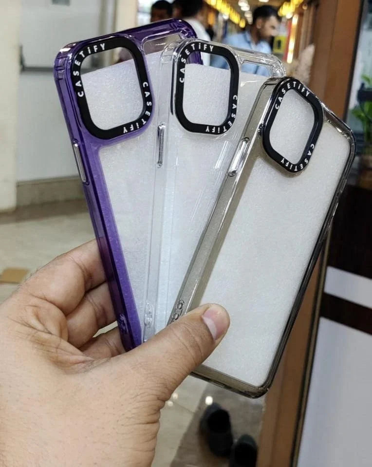 Clear Cover Compatible for Apple iPhone Crystal-Clear Thin Silicone Case, Yellowing-Resistant Slim Transparent TPU Phone Case