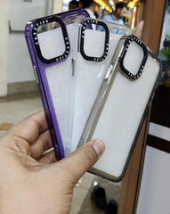 Clear Cover Compatible for Apple iPhone Crystal-Clear Thin Silicone Case, Yellowing-Resistant Slim Transparent TPU Phone Case