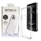 Protective Apple iPhone Back Cover - Clear Cover Compatible for Apple iPhone Crystal-Clear Thin Silicone Case, Yellowing-Resistant Slim Transparent TPU Phone Case - Style 2
