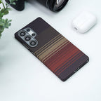 sunset-glow-tactile-woven-case-samsung Mobile Case by CoverMeUp