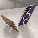 swivel-leather-rotating-ring-bracket-case-samsung Mobile Case by CoverMeUp - Style 13