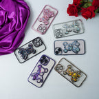 Transparent 3D Bear Protective Case Mobile Case by CoverMeUp - Style 13