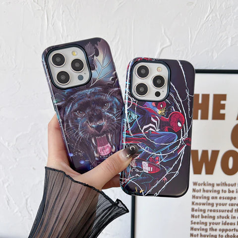 Colorful Printed Shockproof TPU (Soft) Phone Case - Samsung