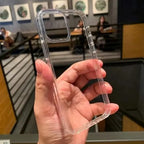 Protective Apple iPhone Back Cover - High Quality Transparent Non-Yellow Case for iPhone 16 - Style 8