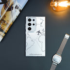 travel-inspired-airplane-route-design-case-samsung Mobile Case by CoverMeUp - Style 4