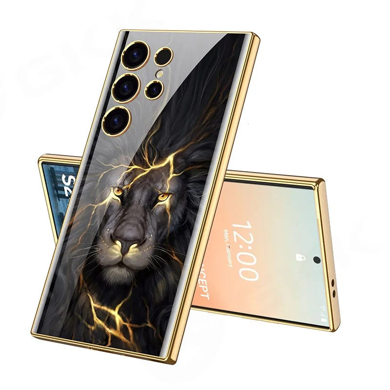 Samsung Galaxy S24 Ultra Original GKK Loin Glass Case Mobile Case by CoverMeUp