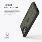 Rugged Lightweight Premium Protective Cover Designed For Samsung with Wireless Charging Compatible Mobile Case by CoverMeUp - Style 8