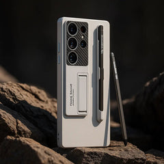 vanguard-frosted-hard-shell-pen-slot-bracket-case-samsung