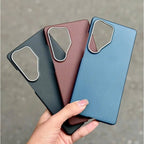 Samsung Galaxy S25 Ultra X-Level Ultathin 0.5mm Carbon Fiber Pattern Case with Magsafe - Blue Mobile Case by CoverMeUp - Style 9