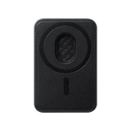 Magnetic Woven Wallet - Black/Grey (Twill)
