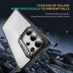 Samsung Galaxy S24 Ultra Camera Metal Stand Shockproof Case Mobile Case by CoverMeUp - Style 9