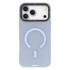 Protective Apple iPhone Back Cover - YOUNGKIT Hidden Sand Series Magsafe Case for iPhone 17 Pro (Light Blue)