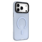 Protective Apple iPhone Back Cover - YOUNGKIT Hidden Sand Series Magsafe Case for iPhone 17 Pro (Light Blue) - Style 2