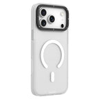Protective Apple iPhone Back Cover - YOUNGKIT Hidden Sand Series Magsafe Case for iPhone 17 Pro (White) - Style 2