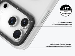 YOUNGKIT Hidden Sand Series Magsafe Case for iPhone 17 Pro Max (White)
