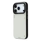 Protective Apple iPhone Back Cover - YOUNGKIT Matte Finish Leather Cover with Magsafe for iPhone 17 Pro (GREY) - Style 3
