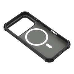 YOUNGKIT Suitcase Textured Luggage Series Magsafe Case for iPhone 17 Pro Max (Silver)